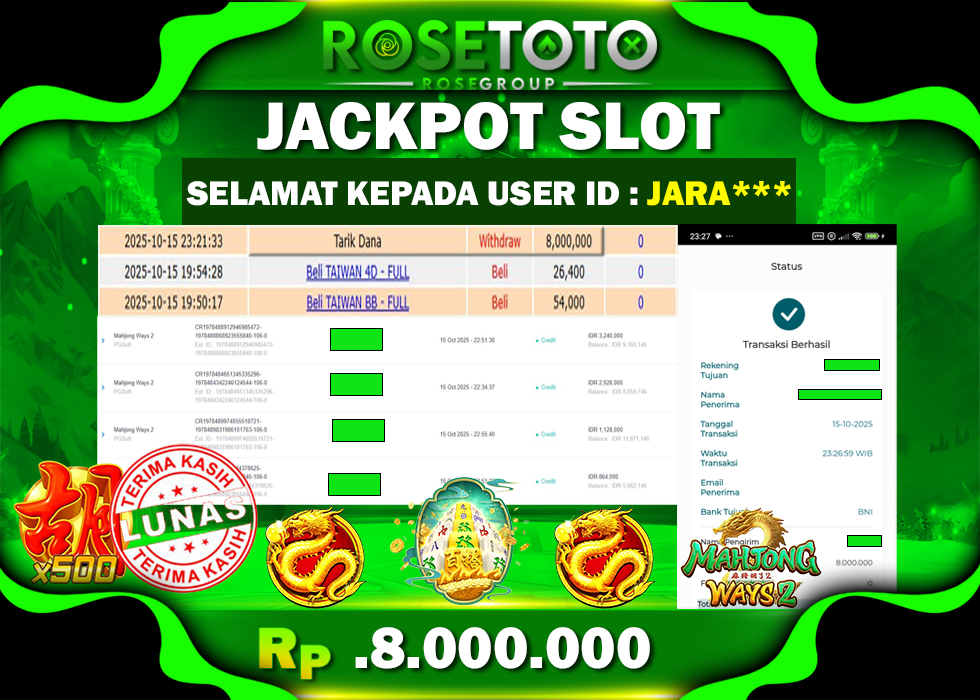jackpot rosetoto