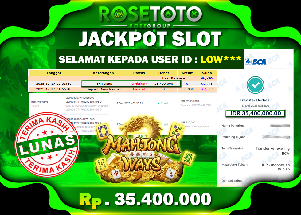 jackpot rosetoto