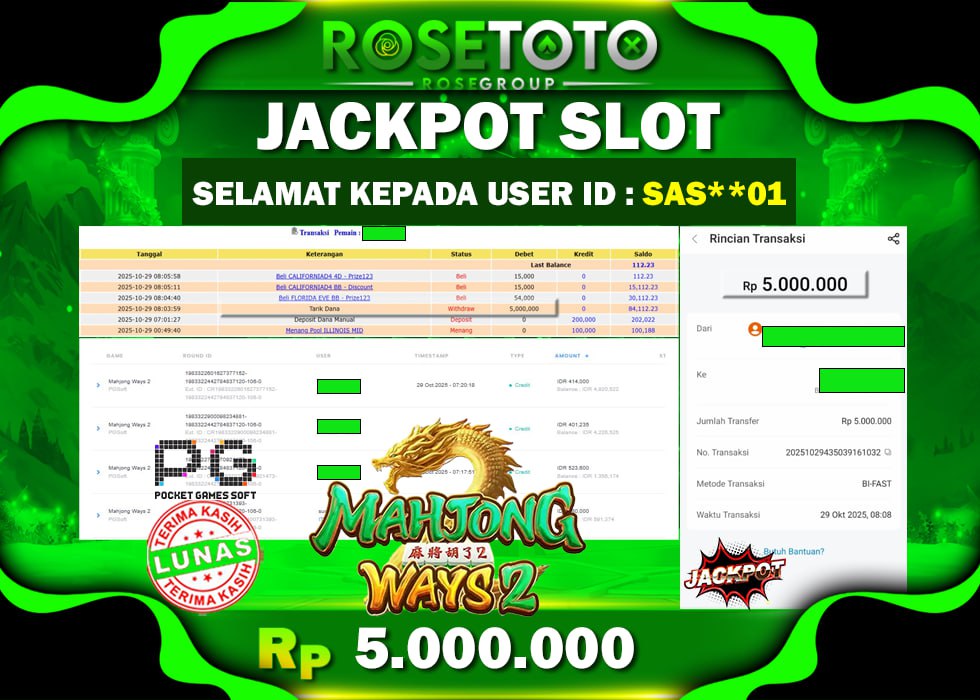 jackpot rosetoto