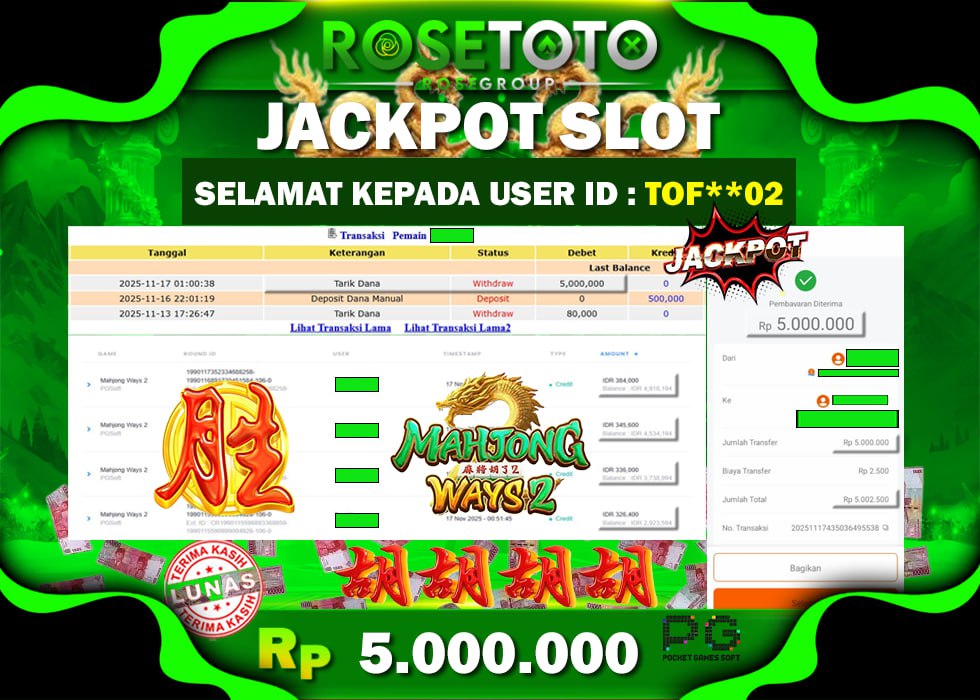 jackpot rosetoto